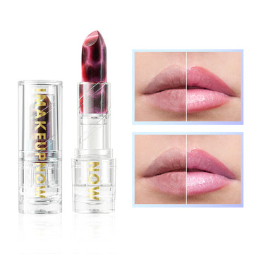 Imakeupnow - Shimmer Lip Balm 2Pcs - Amethyst+Rose Quartz